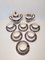 Limoges Porcelain Coffee Set, 1950s, Set of 14 4