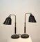 Lampes de Bureau Bauhaus Modèle Goethe par Christian Dell pour Bünte & Remmler, 1930s, Set de 2 3