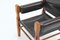 Mid-Century Scandinavian Leather Safari Lounge Chair, 1960s 5