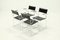 Italian Leather Dining Chairs by Giandomenico Belotti for Alias, 1980s, Set of 4, Image 8