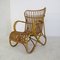 Vintage Rattan and Bamboo Easy Chair from Rohé Noordwolde, 1950s 3