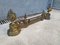 Louis XVI Style Gilt Bronze Fireplace Andiron, Image 4