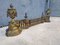 Louis XVI Style Gilt Bronze Fireplace Andiron, Image 3