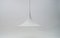 Large White Semi Pendant Lamp by Claus Bonderup & Torsten Thorup for Fog & Mørup, 1970s 1