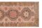 Turkish Muted Vegetable Dye Hand-Knotted Geometric Oushak Runner Rug, Image 5