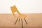 Mid-century Black Lacquered Tubular Steel Shell Lounge Chair, Image 3