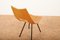 Mid-century Black Lacquered Tubular Steel Shell Lounge Chair, Image 6