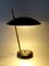 Lámpara de mesa Mid-Century de metal, años 50, Imagen 4
