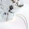 Vintage White and Marble Colored Opaline Glass Table Lamp by Ivan Jakeš for Sklarny Rapotin, 1960s, Image 4