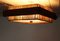 Lampade da soffitto in quercia e corda di Temde Leuchten, anni '60, set di 2, Immagine 8