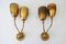 Mid-Century German 2-Arm Sconces, 1950s, Set of 2, Image 7