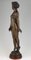 Art Deco Bronze Sculpture of a Standing Nude by Wilhelm Oskar Prack, 1930s, Image 3