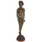Art Deco Bronze Sculpture of a Standing Nude by Wilhelm Oskar Prack, 1930s 1