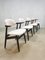 Cowhorn Dining Chairs from Hulmefa Nieuwe Pekela, 1950s, Set of 4 3