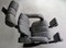 Vintage Leather Duo Balans Lounge Chair by Peter Opsvik for Stokke, 1980s 8