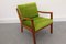 Mid-Century Teak Senator Lounge Chair by Ole Wanscher for France & Søn / France & Daverkosen, 1960s, Image 5