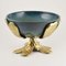 Vintage Brass and Ceramic Bowl 3
