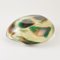 Mid-Century Amber and Green Bowl by Archimede Seguso for Seguso, Image 6