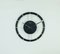 Mid-Century Black and White Chrono Quartz Wall Clock from Kienzle International, 1970s 1