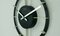 Mid-Century Black and White Chrono Quartz Wall Clock from Kienzle International, 1970s 5