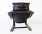 Black Leather Lounge Chair by Åke Fribytter for Nelo Möbel, 1970s 5