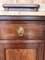 Art Nouveau Walnut and Marble Top Nightstand, Image 13