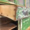 Vintage Painted Bookcase Cabinet 15