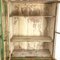 Vintage Painted Bookcase Cabinet 13