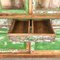 Vintage Painted Bookcase Cabinet 17