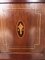 Art Nouveau Walnut, Marquetry, and Marble Top Nightstand, Image 11