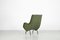 Mid-Century Italian Green Leatherette Armchairs, 1950s, Set of 2, Image 6