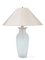 Large Vintage Glass Table Lamps, Set of 2, Image 1
