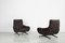 Italian Club Chairs in the Style of Marco Zanuso, 1950s, Set of 2 4