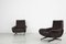 Italian Club Chairs in the Style of Marco Zanuso, 1950s, Set of 2 3