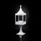 Light of Sultan Steel Lantern in White from VGnewtrend, Image 2