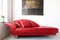 Vintage Leather Chaise Lounge Sofa 2