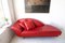 Vintage Leather Chaise Lounge Sofa 3