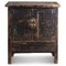 Antique Chinese Side Cabinet in Black Lacquer 2