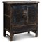 Antique Chinese Side Cabinet in Black Lacquer 1