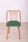 Green Dining Chairs by Antonín Šuman for TON, 1960s, Set of 4, Image 6