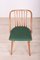 Green Dining Chairs by Antonín Šuman for TON, 1960s, Set of 4, Image 7