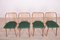 Green Dining Chairs by Antonín Šuman for TON, 1960s, Set of 4 4