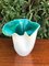 Green and White Vase from Elchinger, 1950s, Image 2
