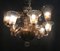 Lámpara de araña vintage de 9 luces de Cesare Toso, Imagen 5