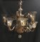 Vintage 9-Light Chandelier from Cesare Toso 8