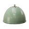 Vintage Industrial Light Green Enamel Pendant Lamp, Image 1