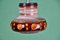 German Brown Ceramic Ceiling Lamp, 1960s 7