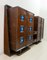 Mid-Century Walnut Bar Unit by Guglielmo Ulrich for Arredamenti Casa, 1940s 2