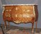 Vintage Louis XV Style Rosewood Inlaid Commode, 1940s 12