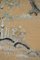 Großer antiker bestickter asiatischer Seidenteppich aus Seide, 1890er 6